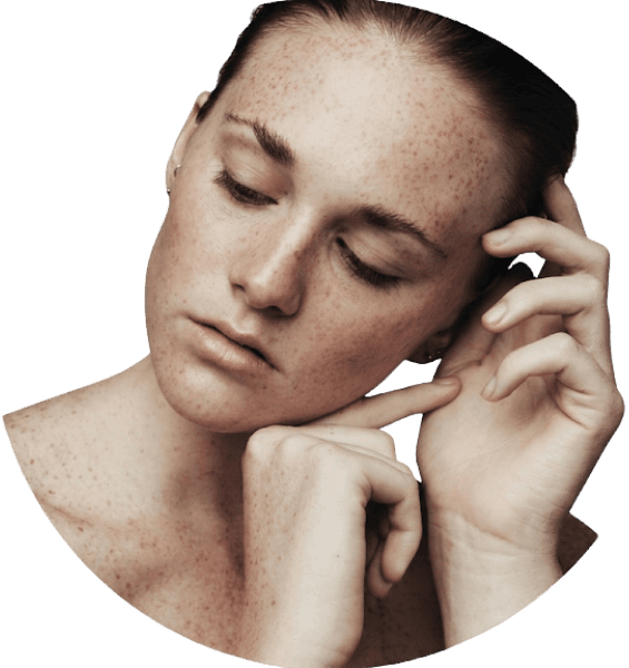 Área de tratamento do protocolo Perfilamento Facial