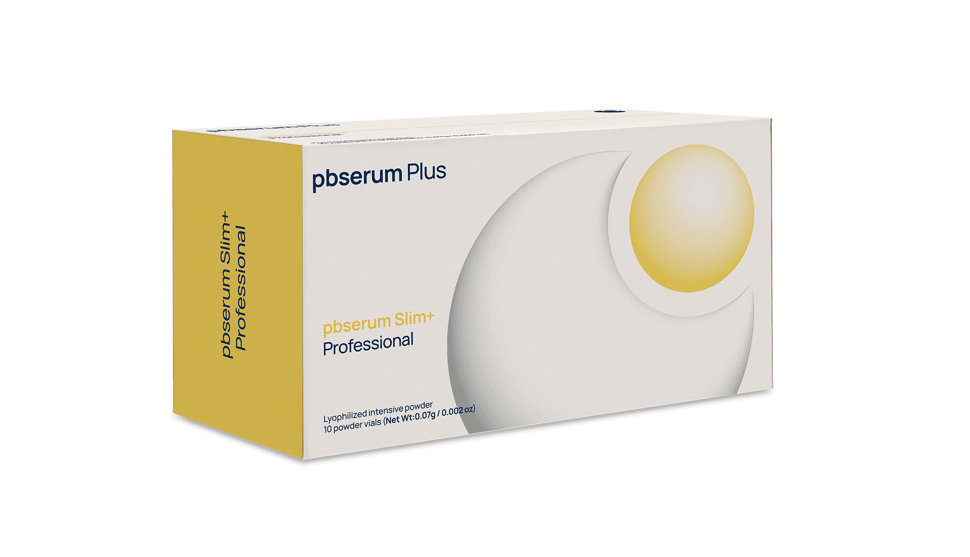 Caixa do pbserum Slim+ Professional