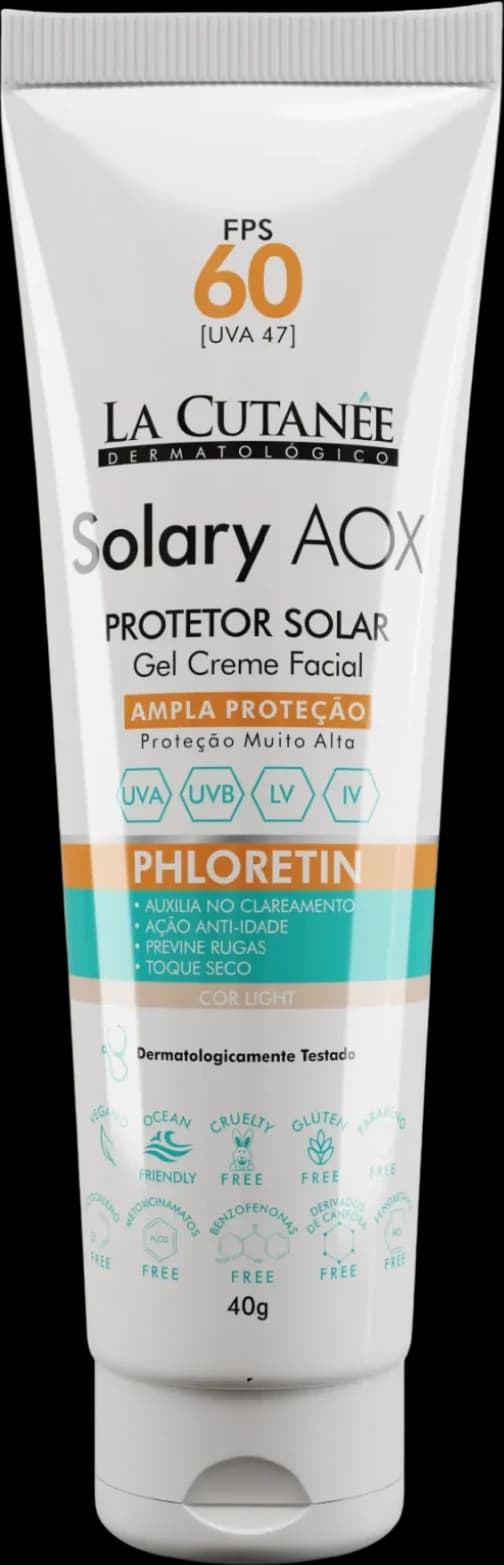 Solary AOX FPS 60 (Protetor Solar) - Com Cor