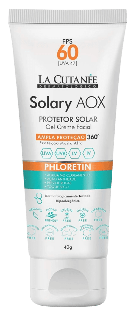 Solary AOX FPS 60 (Protetor Solar) - Sem Cor